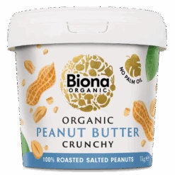 PEANUT BUTTER CRUNCHY - WITH SALT