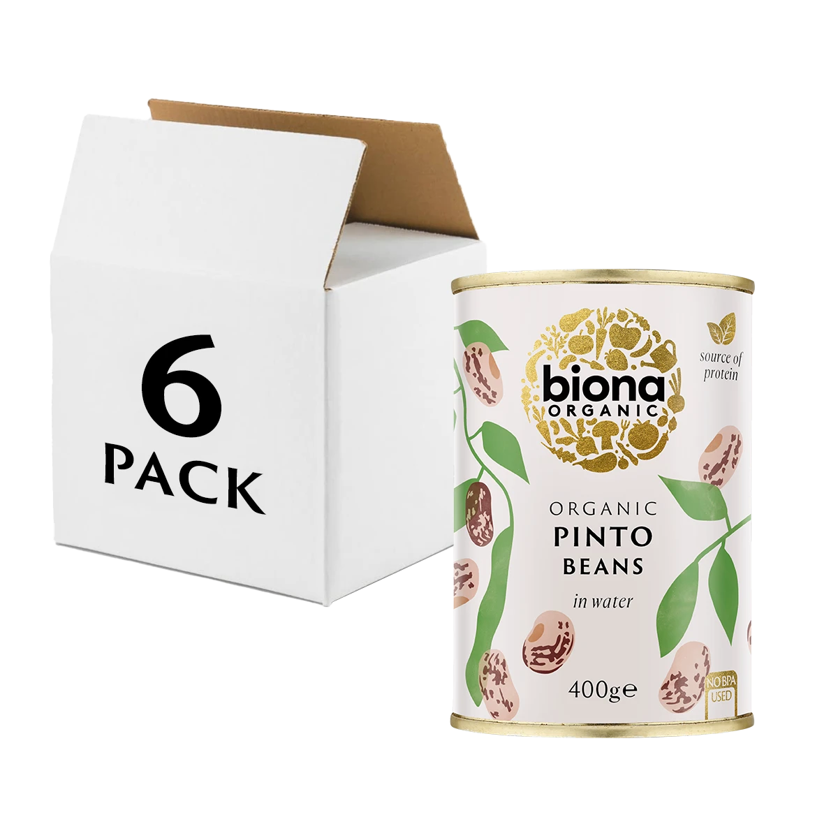 Pinto Beans 400g - 6-Pack 1 Pinto Beans 400g - 6-Pack