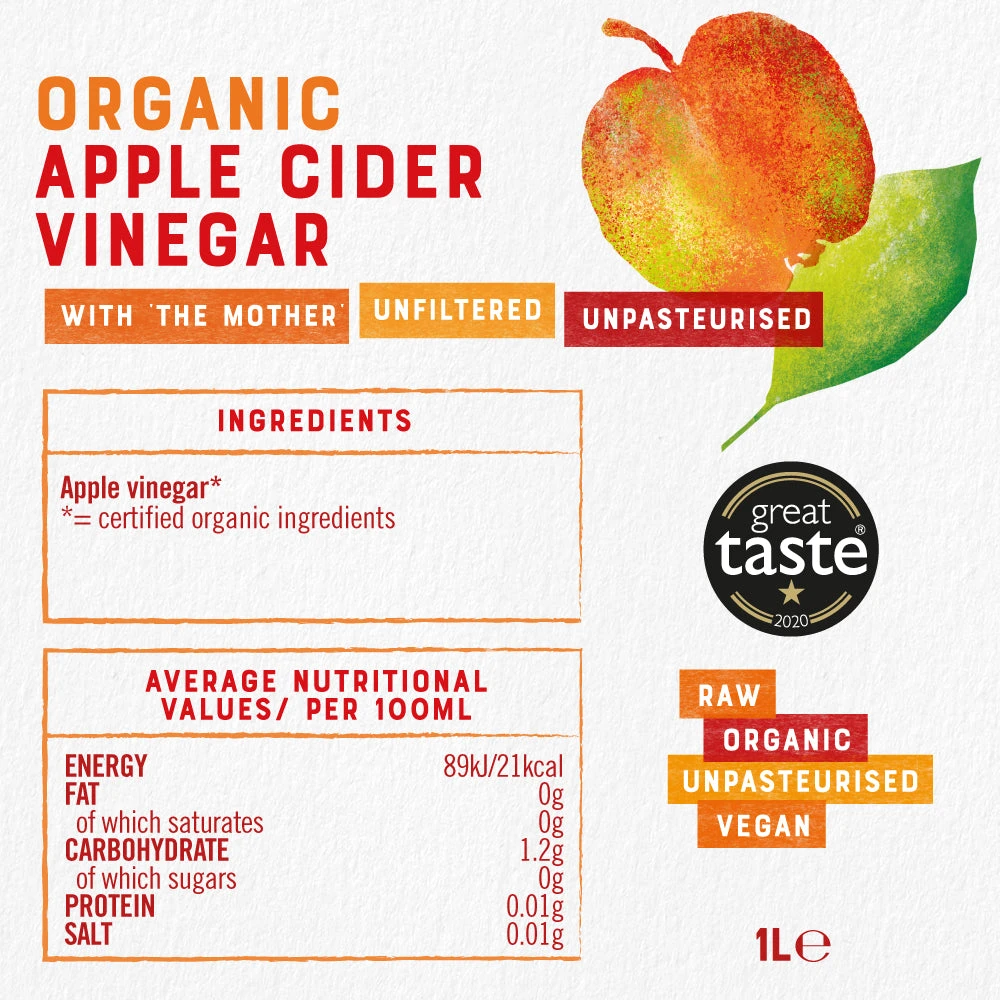 RAW APPLE CIDER VINEGAR 3 RAW APPLE CIDER VINEGAR - Image 3