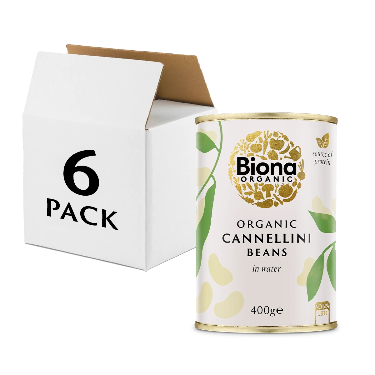 Cannellini Beans 400g - 6-Pack 1 Cannellini Beans 400g - 6-Pack