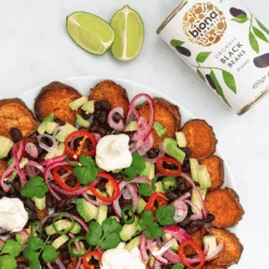 BLACK BEANS - 6 PACK 9 BLACK BEANS - 6 PACK -Fresh Spice Kitchen BionaNachos1