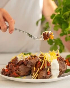 Black Beans 350g - 6-Pack -Fresh Spice Kitchen Biona BlackBeanStuffedSweetPotatoes 1