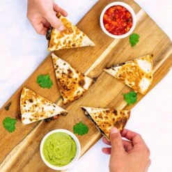 BLACK BEANS 4-PACK -Fresh Spice Kitchen Biona Black Bean Quesadilla 2