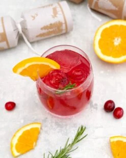 Biona Organic Cranberry Pure Juice - 6 Pack -Fresh Spice Kitchen Biona Cranberry Mocktail 2