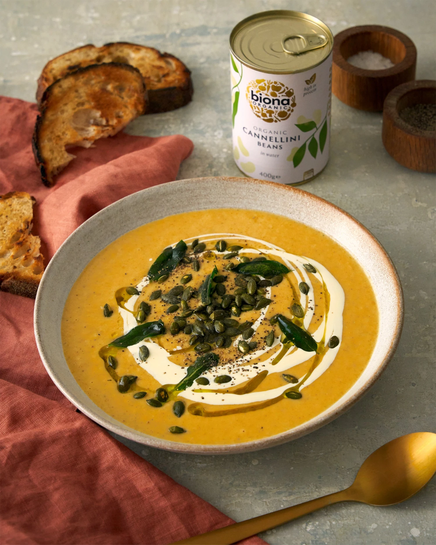 Cannellini Beans 400g - 6-Pack 2 Cannellini Beans 400g - 6-Pack - Image 2