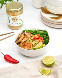 TEMPEH 6 TEMPEH -Fresh Spice Kitchen Biona Green Noodle Soup 2