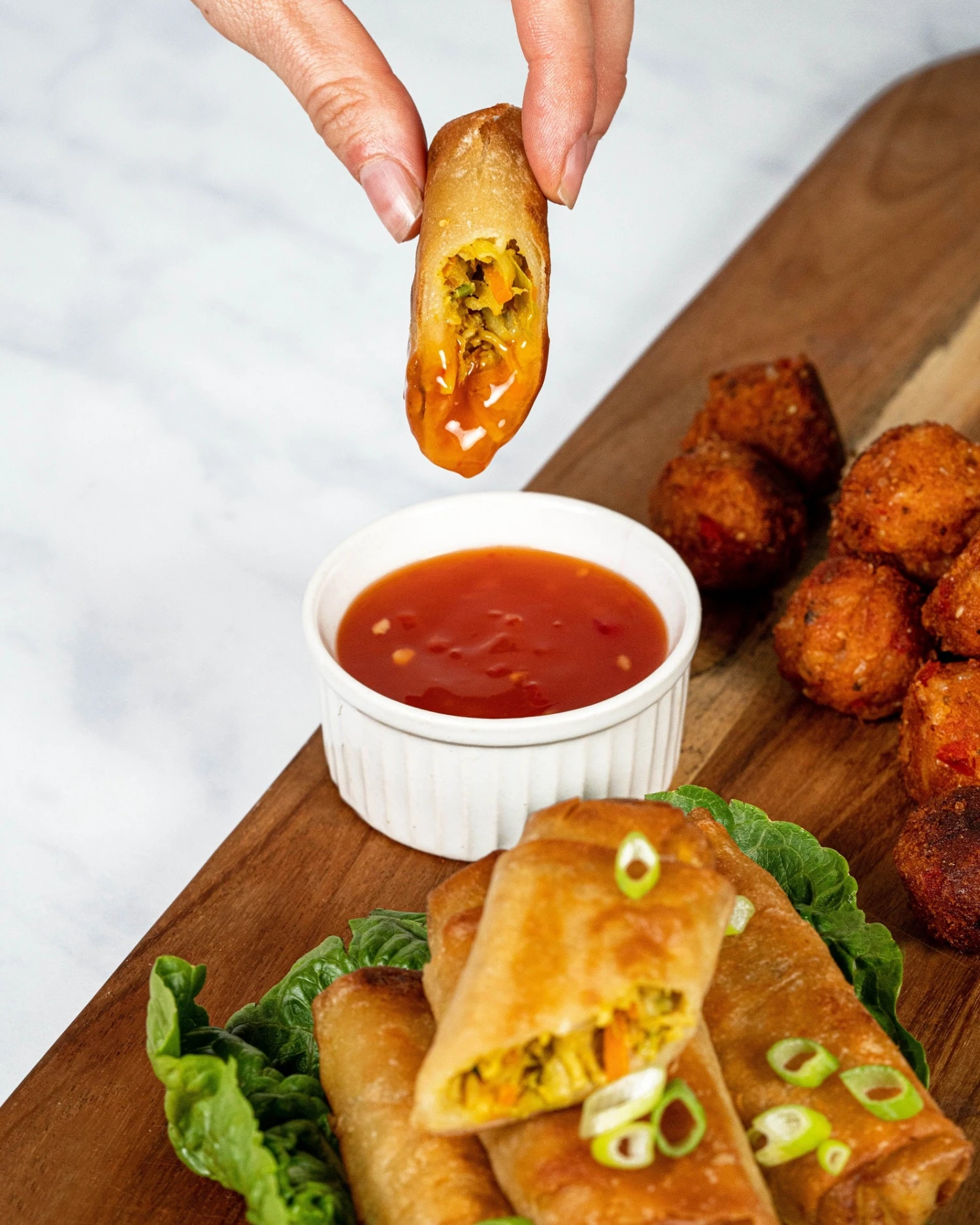 Fresh Spice Kitchen -Fresh Spice Kitchen Bona Mini Spring Rolls Ballinis 1